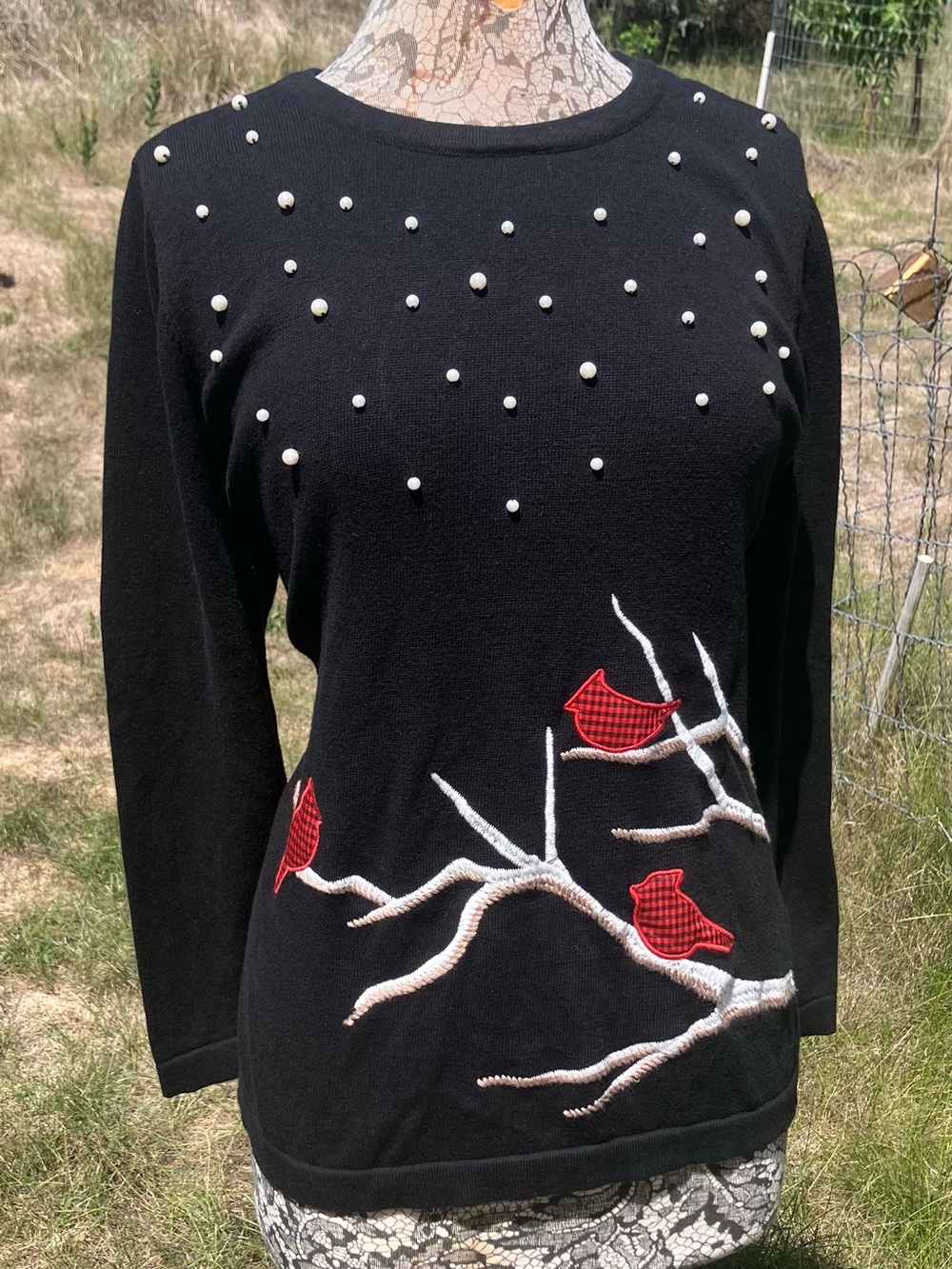 Lovely Winter Scene Sweater